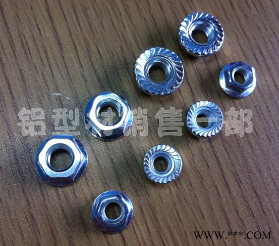 供應(yīng)通記工業(yè)鋁型材裝配件M6、M8 法蘭螺母 型號齊全螺母