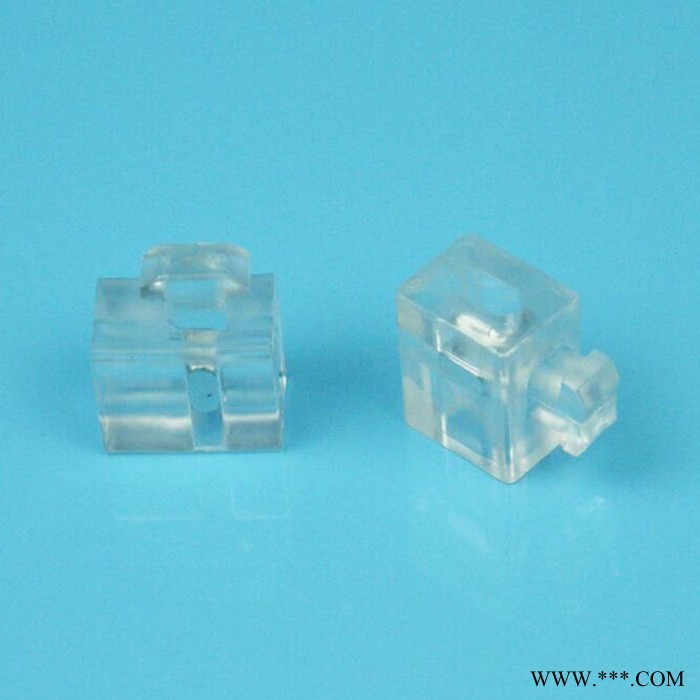 直銷工業鋁型材配件透明間隔連接塊流水線工作臺連接件