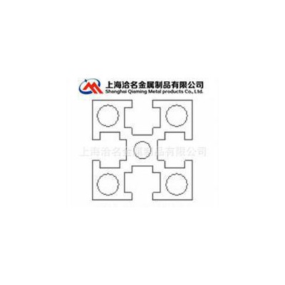 鋁及鋁合金材,生產(chǎn)工業(yè)鋁型材 國標(biāo)4040W重型鋁型材 4040重型鋁型