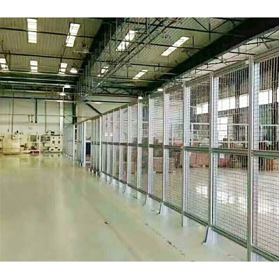 上海供工業鋁型材安全圍欄防護罩價格優惠交期快