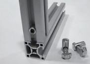 旋轉(zhuǎn)門鋁型材*立柱*帽頭*門扇鋁型材*T-6063系列*廠家金億