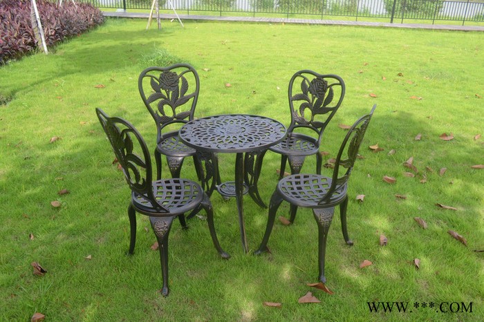 2016 歐柏爾新款 鑄鋁家具 鑄鋁桌椅 鋁鑄桌椅 鋁椅子 鋁桌子