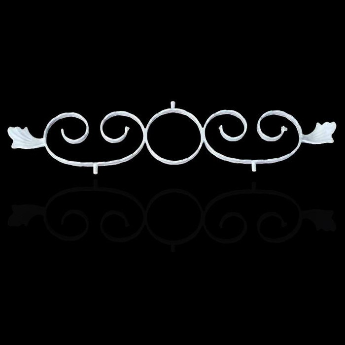 鋅鋼護欄配件鋁鑄花 HL-014如意花報價