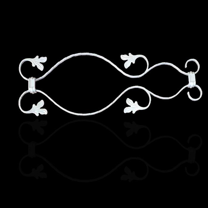 廠家供應鋅鋼護欄配件鋁鑄花別名招財魚