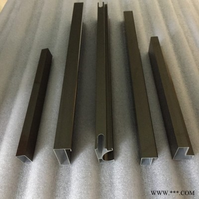 鋁合金櫥柜門鋁型材韻吉現貨直銷晶鋼門鋁材