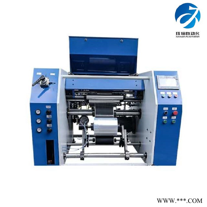 玨煊JX-500 五工位保鮮膜自動點斷復卷機 保鮮膜全自動復卷機