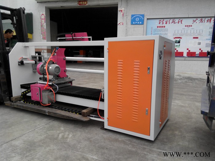 工業膠帶雙軸自動切臺，3M膠帶雙軸分切機