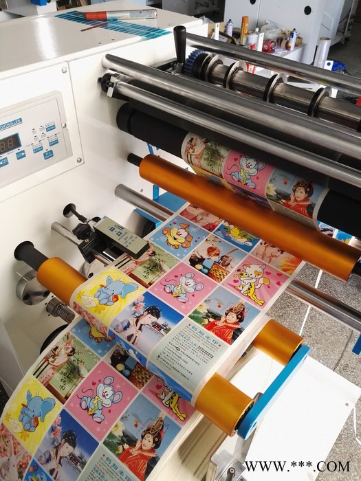 商家直銷光電糾偏高速商標復卷腹膜分條一體機分切機