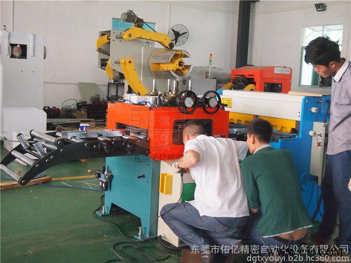 省空間剪板機專用二合一矯正送料機廠家  沖床沖壓矯正送料機批發供應