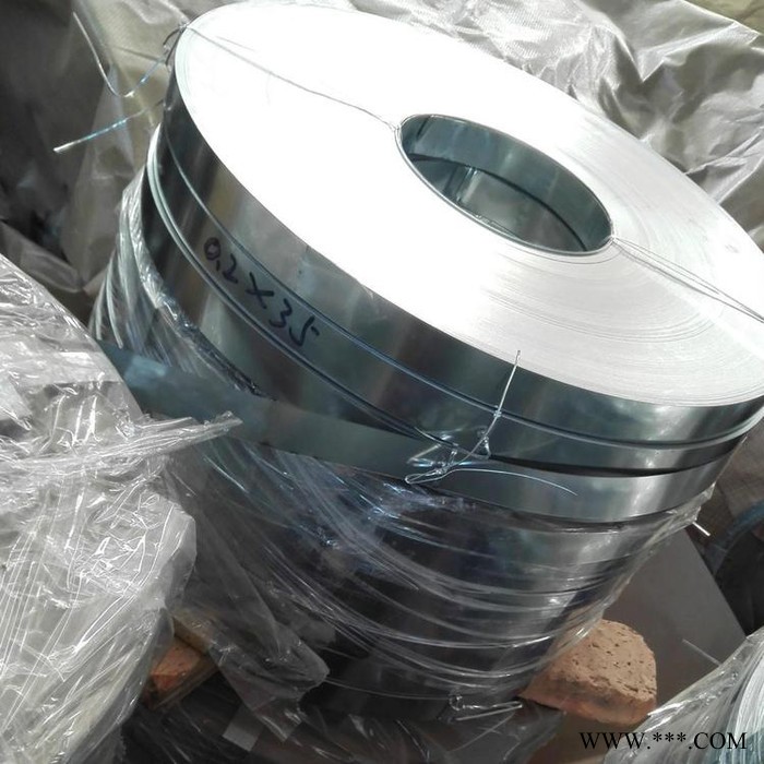 天津廠家 薄鍍鋅鋼帶 黑退冷軋帶 現貨批發分條切割