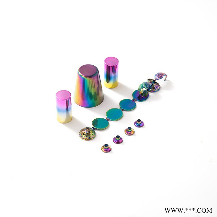 **新品七彩保色電鍍 炫彩真空塑料電鍍加工 ABS鍍膜加工 真空電鍍