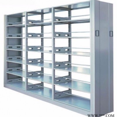 上饒定做圖書館書架鋼制雙面書架學校檔案閱覽室書柜單面書架廠家圖書館書架定做冷軋板書架