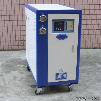 供應大和田5HP電鍍冷凍機 電鍍冷水機 鈦管蒸發(fā)器冷水機