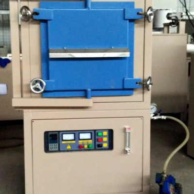 1600度真空氣氛箱式電爐,真空氣氛電阻爐，真空箱式氣氛爐