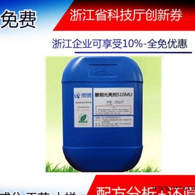 電鍍光亮劑配方分析 鍍鎳光亮劑成分分析