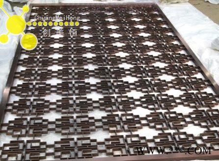 訂做電鍍鈦金會所不銹鋼隔斷　江蘇江陰大堂不銹鋼隔斷