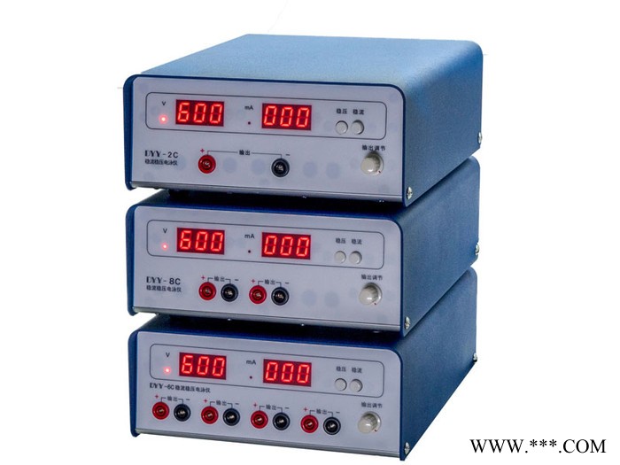 穩流穩壓電泳儀DYY-8C型可雙槽工作5~600V2~200mA分離蛋白質 核酸