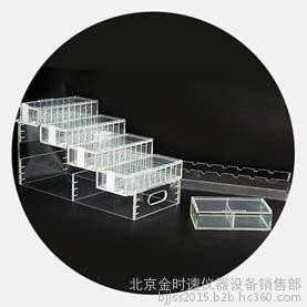 通用脫色染色裝置 WD-9420型 可同時處理大量不同尺寸電泳