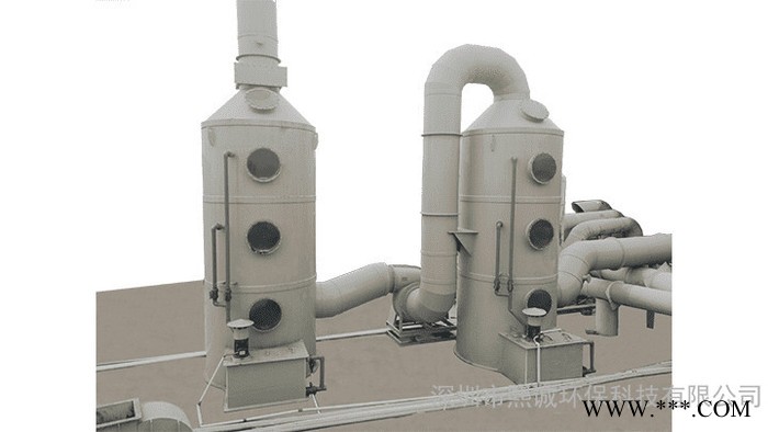 濰坊噴淋塔 熙誠 電鍍廢氣 pp噴淋塔廢氣塔