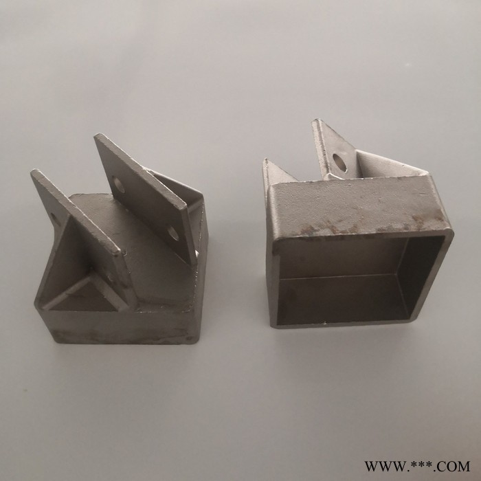 聯方80*80方管堵頭飛靶補強管銜接座 電鍍設備