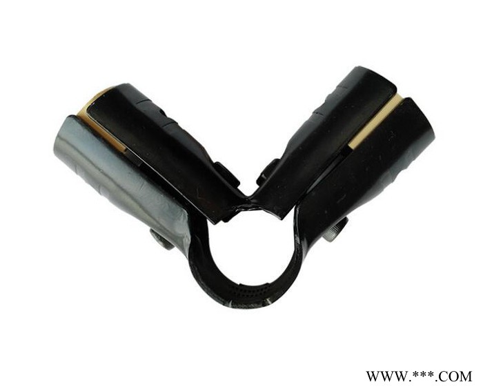 90度HJ-2精益管三維黑色電泳接頭 可選鍍洛材質(zhì) 定制工作臺流水線