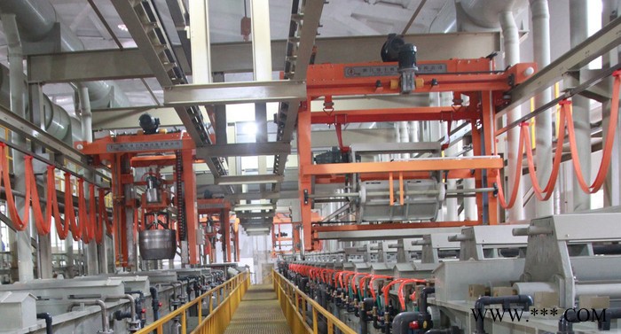 浙江瑞豐滾鍍鋅及機械手鈍化全自動電鍍線 滾鍍設備