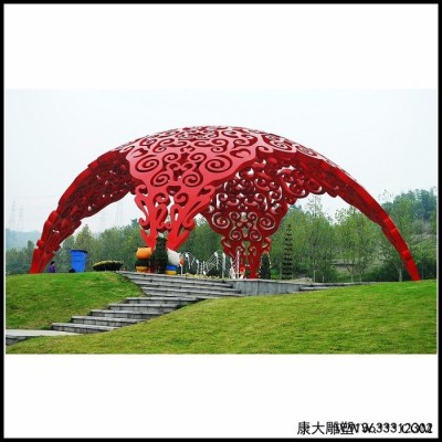 康大雕塑電鍍七彩不銹鋼雕塑彩鋼雕塑白鋼雕塑可定制