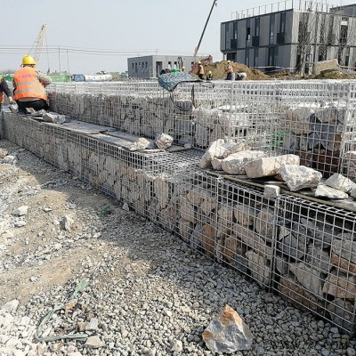 可定制  河道防護(hù)石籠網(wǎng) 包塑格賓網(wǎng) 電鍍鋅石籠網(wǎng)