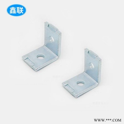 **兩孔直角連接件 電鍍鋅兩孔直角