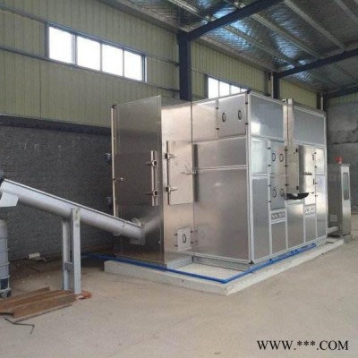 全自動化電鍍印染污泥低溫干化機廠家 定制生產 網帶式流水線熱泵烘干機