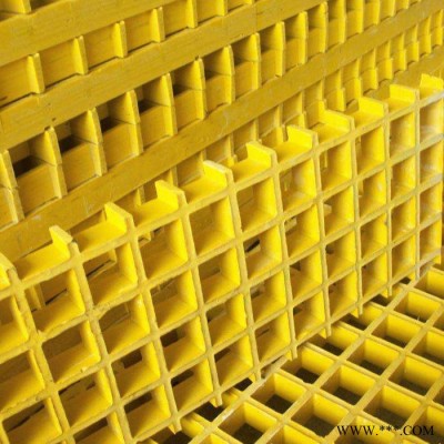 華強  玻璃鋼格柵  洗車房格柵  化工廠電鍍廠平臺格柵  定制