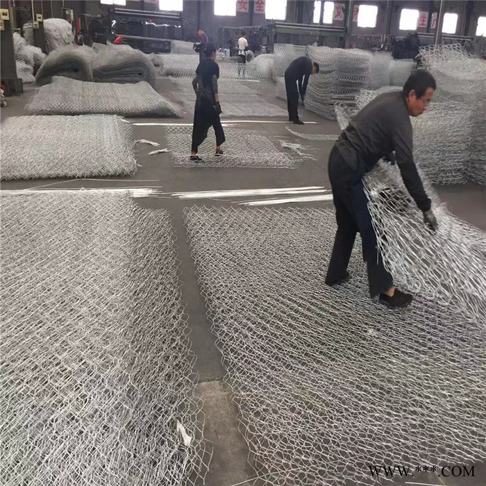 安裝簡便歡迎定制 護岸石籠網箱 格濱石籠 瀾潤望謨 電鍍鋅石籠網 供貨商