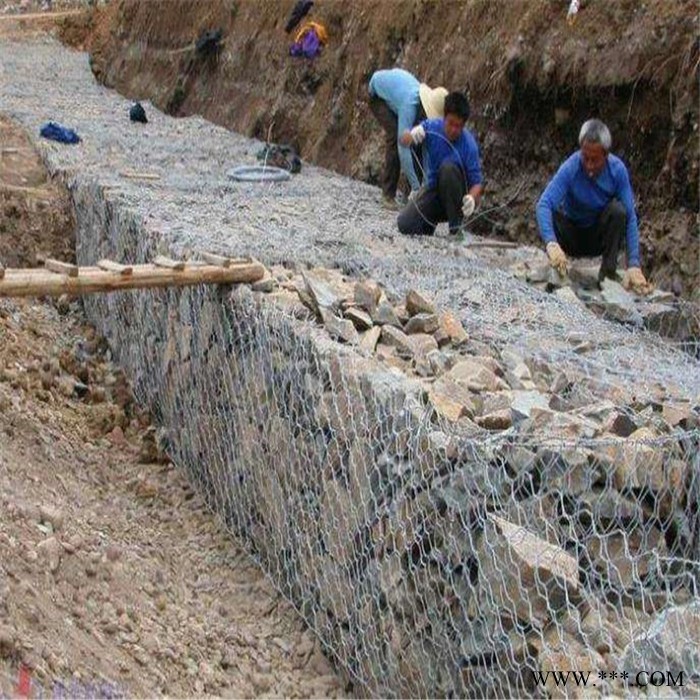 瀾潤電鍍鋅石籠網 規格尺寸可定制 護堤石籠網 烏蘇市 河道石籠網 價格