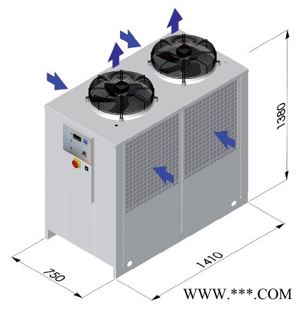 蘇州市橡膠化工電鍍冷水機出口品質