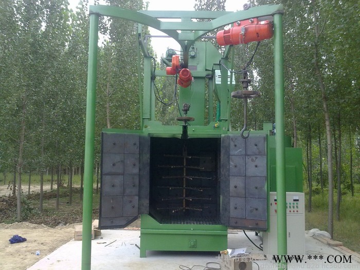 天津西青區電鍍支架吊掛拋丸強化