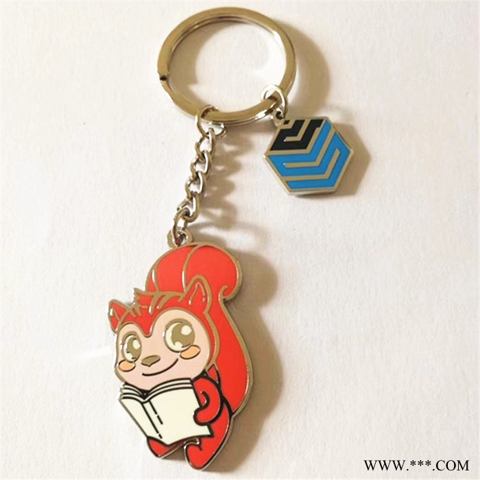 鑰匙扣 金屬電鍍鑰匙扣 可旋轉福袋鑰匙掛件