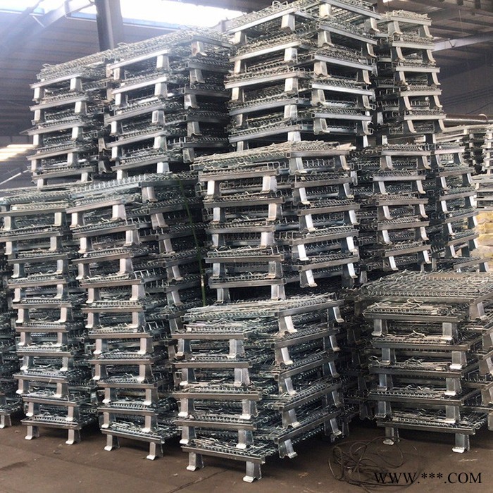 供應(yīng) 金屬倉儲籠 物流周轉(zhuǎn)籠 電鍍可折疊倉儲籠