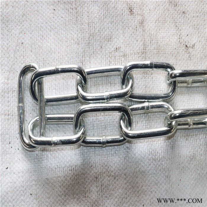 源頭廠家鍍鋅鏈條批發5mm電鍍鋅鏈條加工定做