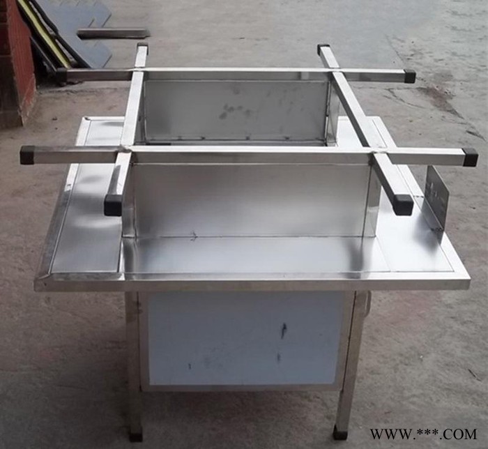 不銹鋼火鍋桌架 直銷家具五金餐桌架 電鍍火鍋餐桌臺架