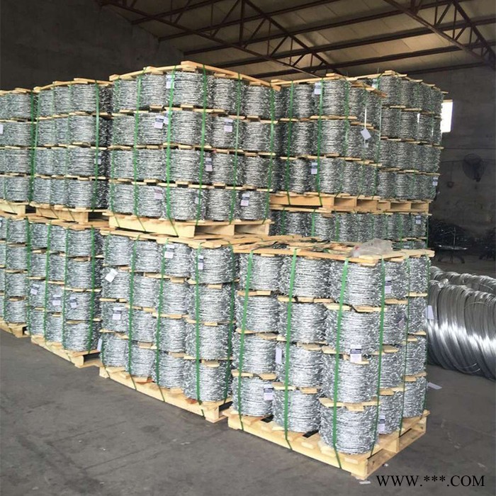 防護刺繩 防盜刺繩 電鍍鋅刺繩 正反擰鐵絲刺繩  鍍鋅刺繩鐵絲網