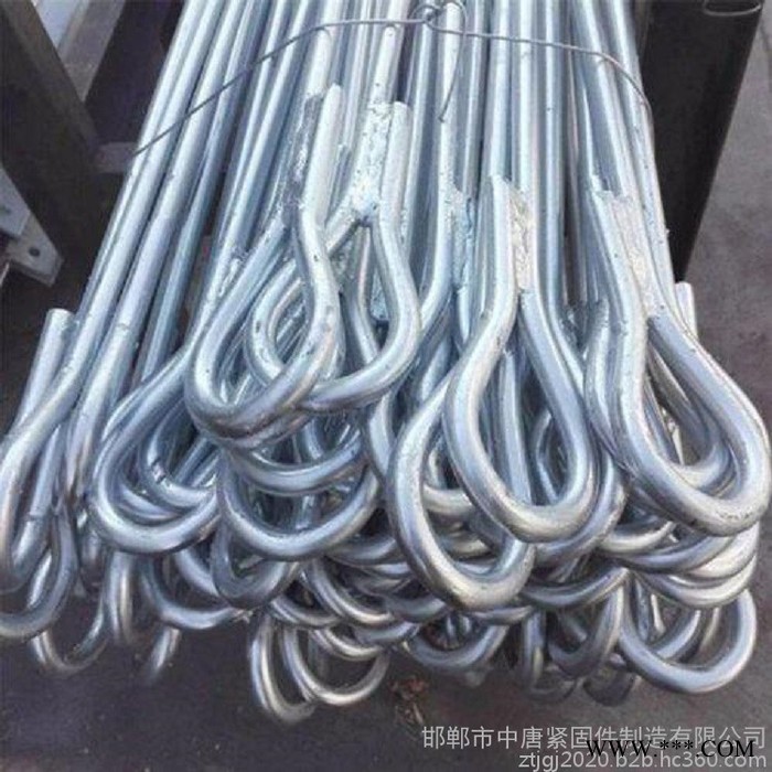 中唐18*2000拉線棒   電鍍熱鍍均可   來圖可定制各種型號單耳拉線 雙耳拉線棒