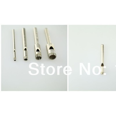 曼德MDR-14金剛石工具用于玻璃玉石打孔開孔水鉆鉆頭 電鍍金剛石硬質合金深孔鉆頭電動工具配件