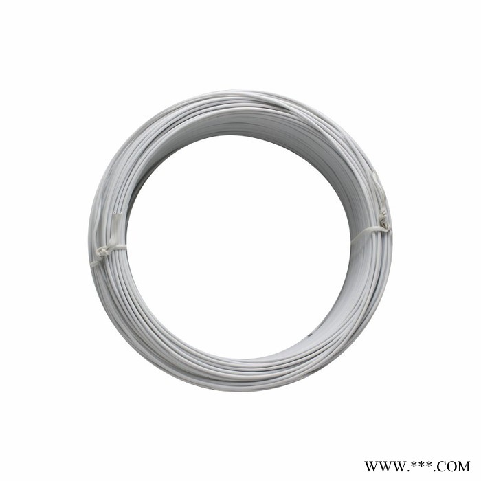 文武1.2電鍍鋅鐵絲包塑銷售塑包鐵絲膠扎絲 1.2毫米鐵芯線圓形pvc鐵扎帶扎竹條綁通風管