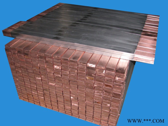 翰運鈦包銅   專業設計線路板電鍍設備生產線專用防腐蝕導電陽極桿鈦包銅扁加工 價格低質量保證 機械及行業設備專用配件