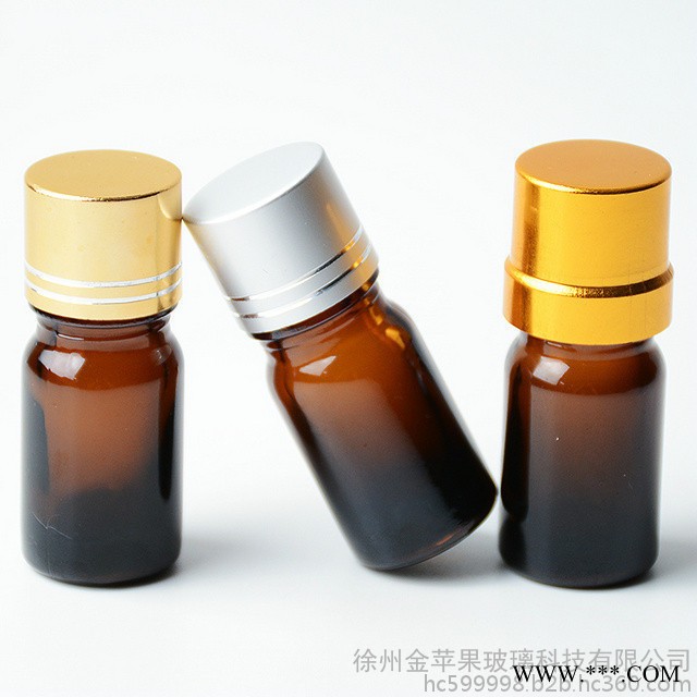 現貨 金蘋果 10ml棕色茶色 精油瓶 煙油瓶 精華液瓶 分裝瓶.可噴涂，蒙砂，印刷，電鍍