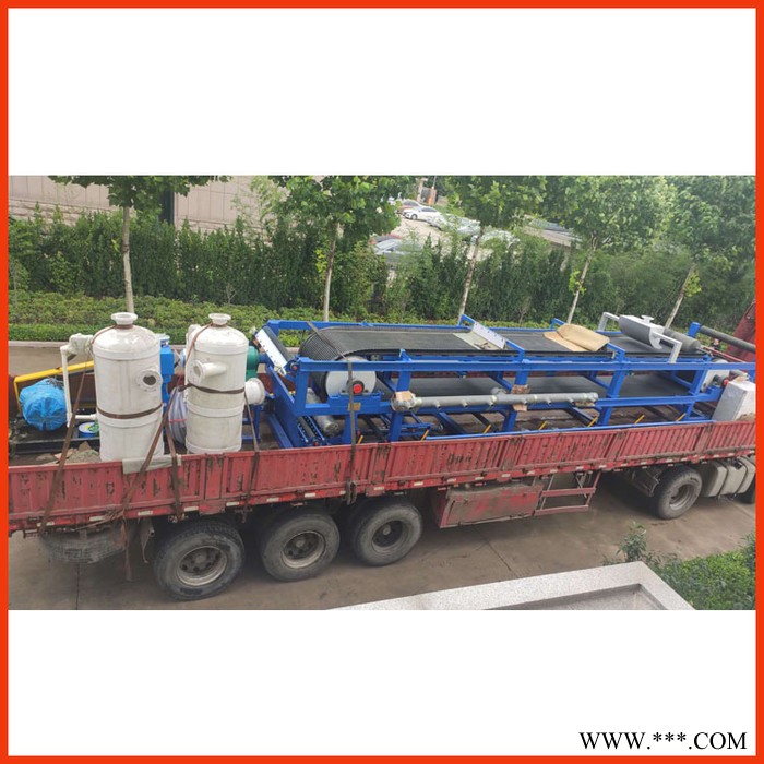 氧化鋁粉脫水 連續帶式真空過濾機 DU3-1800 碧利源 源頭廠家