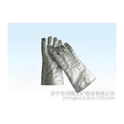 耐高溫鋁箔手套功能    耐高溫鋁箔手套參數(shù)  耐高溫鋁箔手套特點潤煤rm