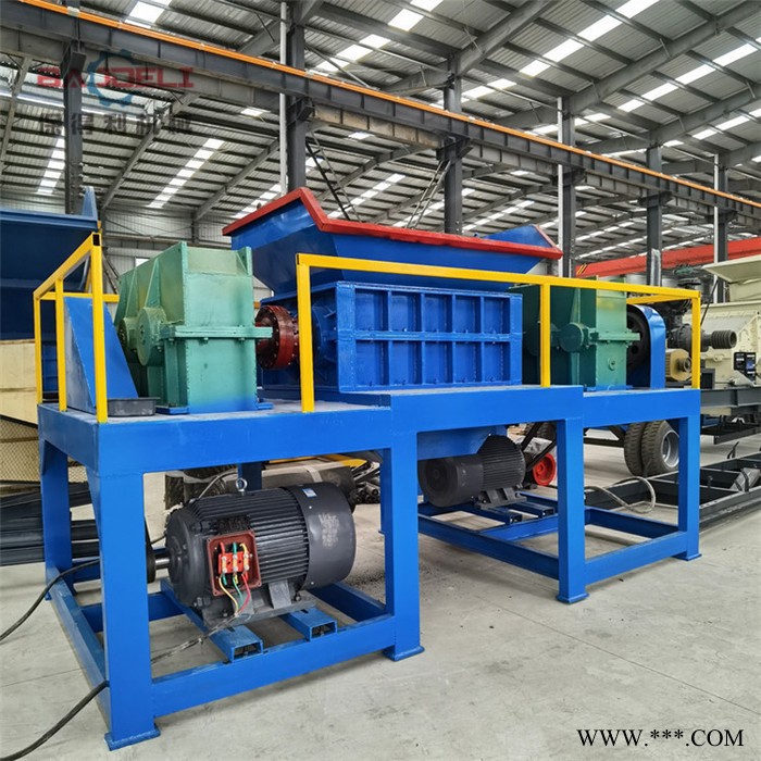 廢銅廢鋁粉碎機 易拉罐撕碎機 廢機鋁撕碎機