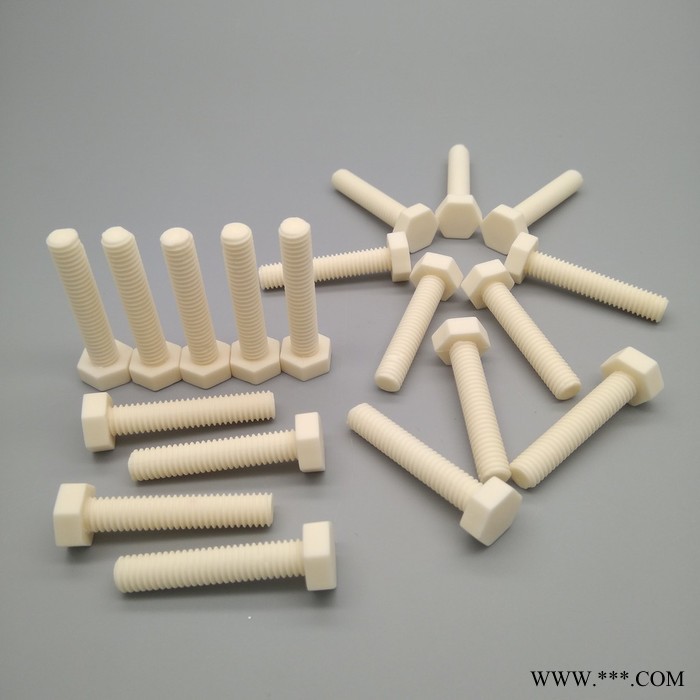 【現(xiàn)貨供應(yīng)】 陶瓷螺釘M6*25 （外六角） 高品質(zhì) 99%氧化鋁