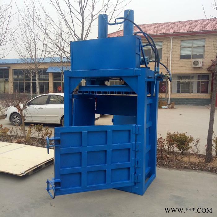 科博 立式打包機 大型雙缸80噸廢舊銅線鋁線壓塊機